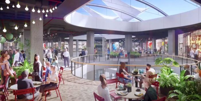 Aspecto de la futura reforma del Centro Comercial la Vaguada