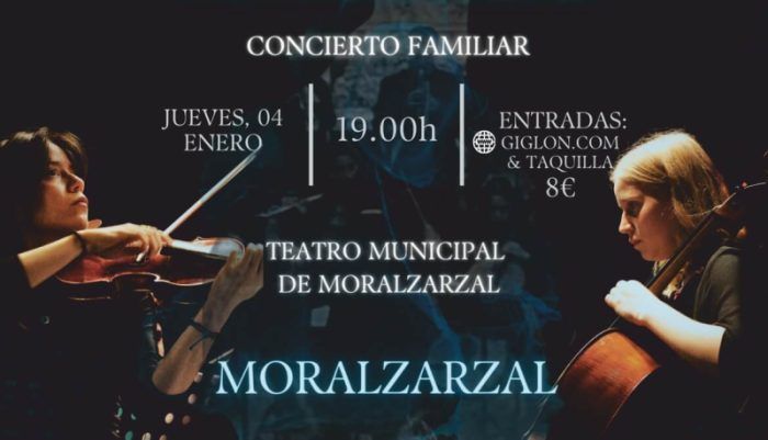 Cartel del Concierto de La joven orquesta sierra de Madrid