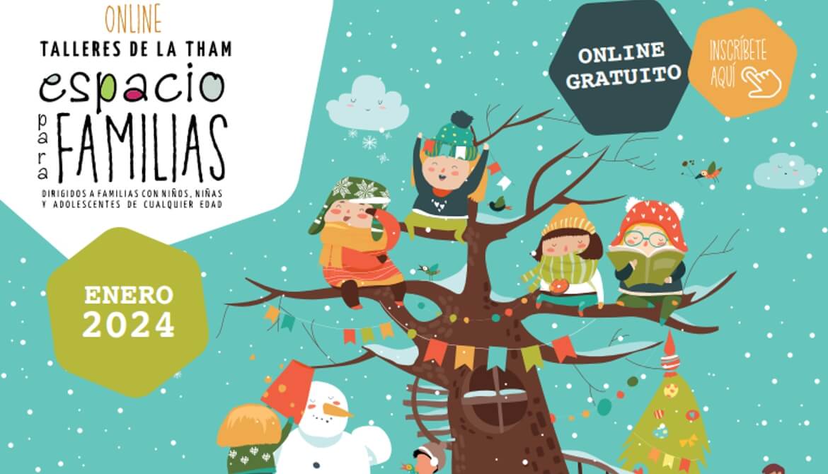 Talleres online espacio para familias de la THAM y servicios sociales de Moralzarzal