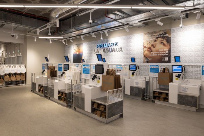 Primark La Vaguada, cajas de autopago