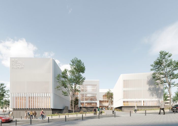 Fotografía y diseño del nuevo Palacio de Justicia de Collado Villalba por Cor Architecture+Design