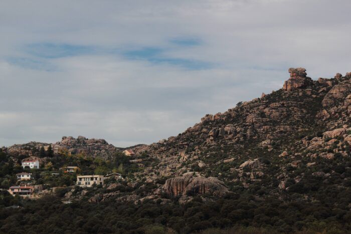 La Pedriza desde el Embalse de Santillana