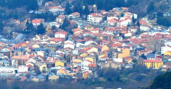 Navacerrada desde la subida a la Bola del Mundo