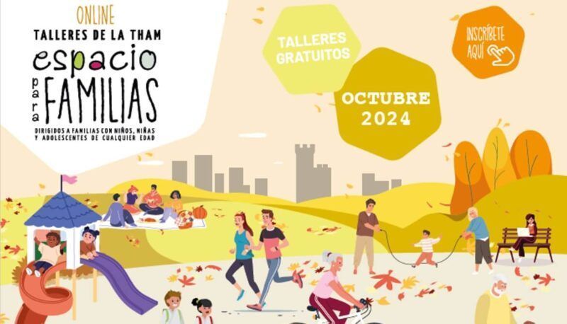 Talleres gratuitos online en Moralzarzal en el mes de octubre