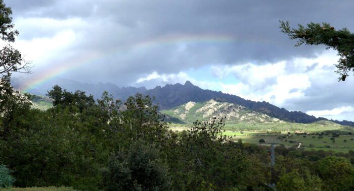 Vistas desde el parque de El Boalo