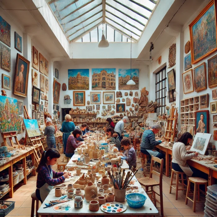 Academia de bellas artes y manualidades