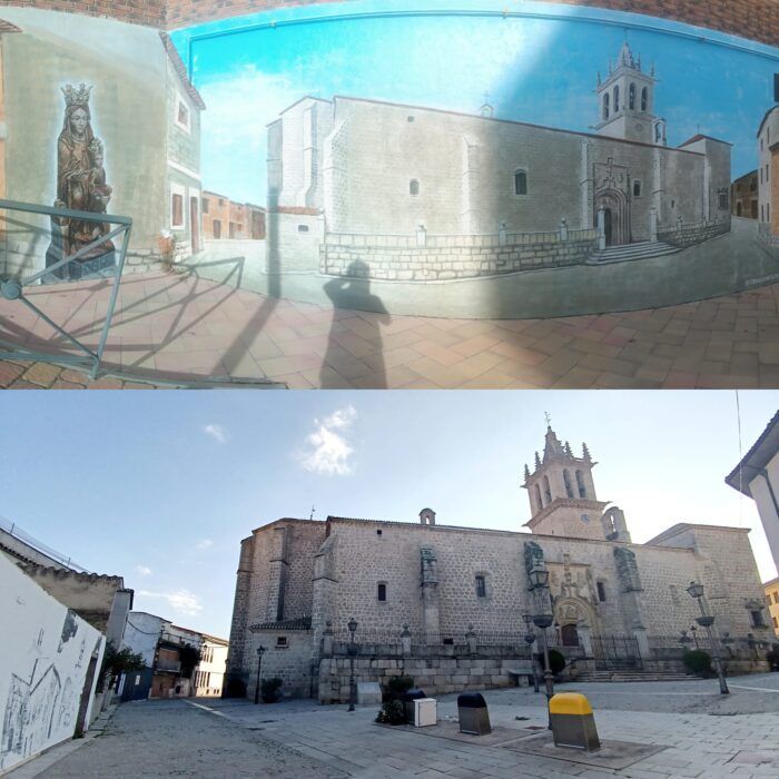 Mural de la plaza de la Libertad