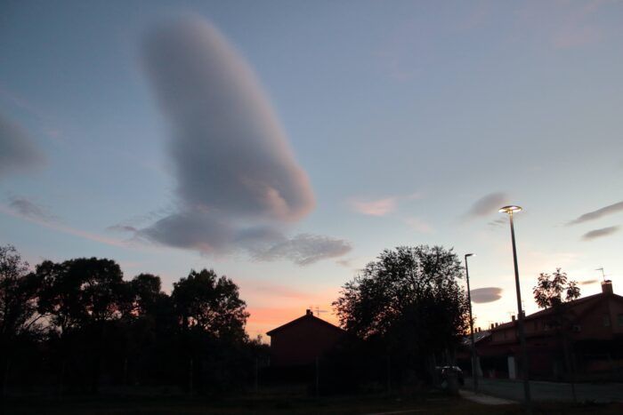 Puesta del sol en Moralzarzal