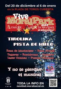 Cartel Navidad Moralpark 2024