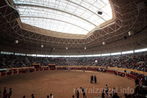 Interior de la Plaza de toros de Morzalzarzal