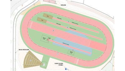 Nueva pista de atletismo de Moralzarzal