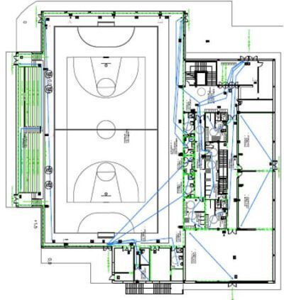 Nuevo pabellón deportivo de Moralzarzal