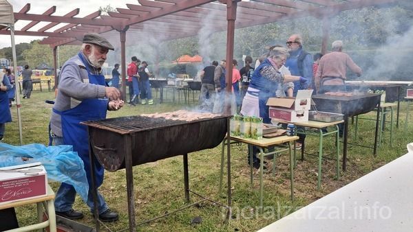 Fiesta Cruz de Mayo en Moralzarzal - Zona barbacoa