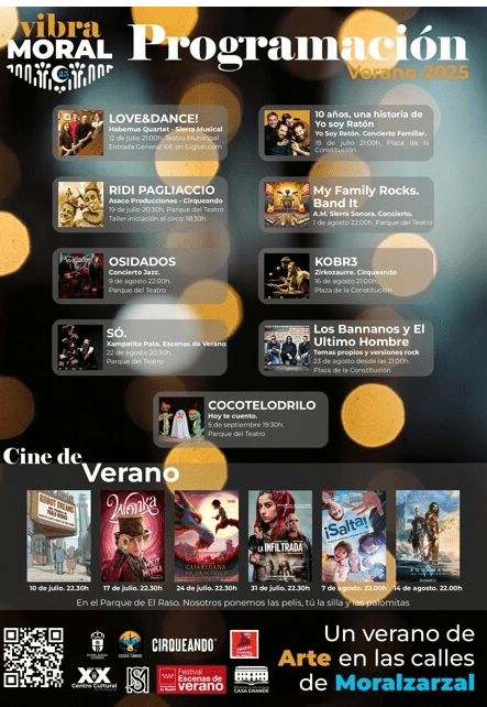 Cartel de VibraMoral, verano 2025