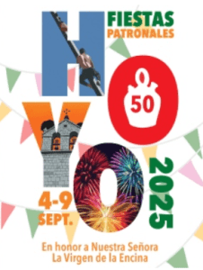 Cartel de las Fiestas Patronales de Hoyo de Manzanares 2025