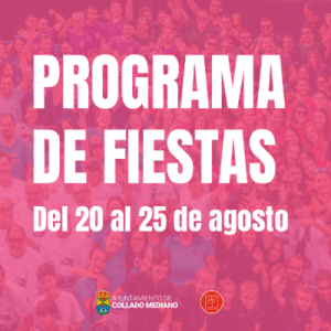 Programa de Fiestas de Collado Mediano 2025