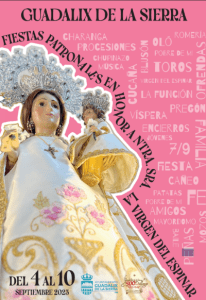 Cartel de fiestas de Guadalix de la Sierra 2025
