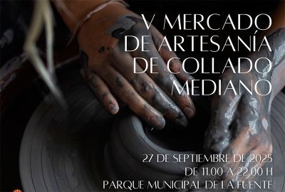 Mercado de artesanía de Collado Mediano