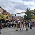 Músicos típicos de la época en el Mercado Medieval de Las Rozas