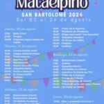 Lee más sobre el artículo Fiestas Patronales de Mataelpino 2026. Programación